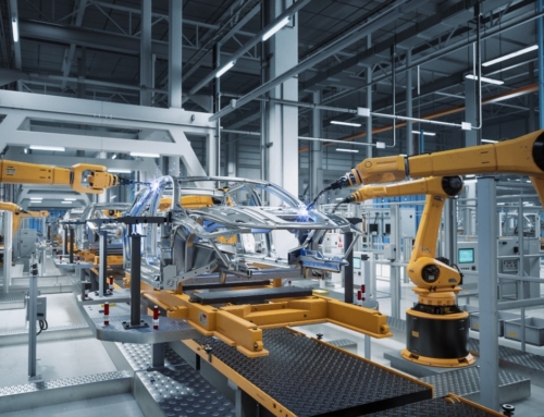 Robotica e contenitori metallici nell’industria automotive